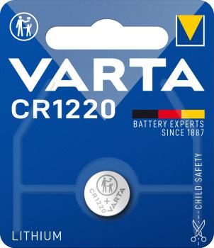 VARTA CR1220 3V 35mAh Lithium Knopfzelle 1er Blister