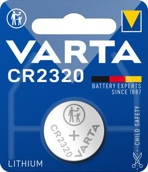 VARTA CR2320 3V 135mAh Lithium Knopfzelle 1er Blister