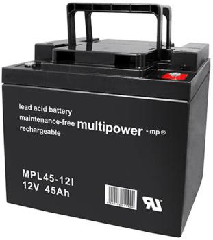 multipower-mp® AGM Bleiakkumulator MPL45-12 12V 45Ah Longlife (10 Jahre)