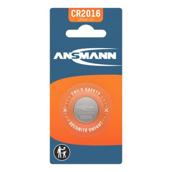 ANSMANN® Lithium Knopfzelle CR2016