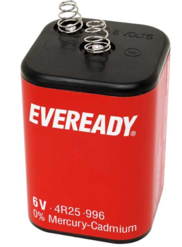 EVEREADY by ENERGIZER® 4R25 6V Blockbatterie 7Ah Zink-Kohle (lose)