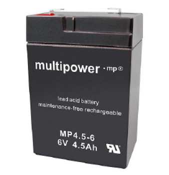 multipower AGM Bleiakkumulator MP4,5-6  6V 4,5Ah