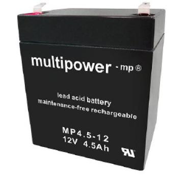 multipower AGM Bleiakkumulator MP4,5-12  12V 4,5Ah